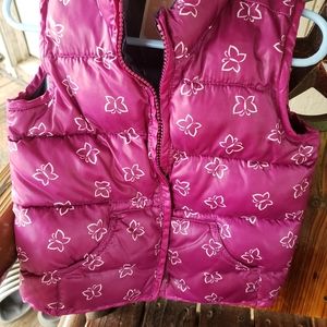 Toddler winter vest coat